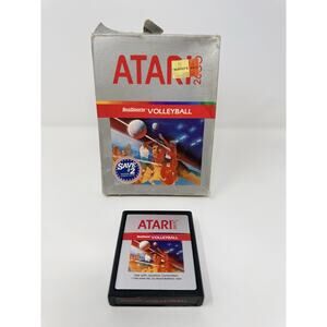 RealSports Volleyball Atari 2600 No Manual Tested